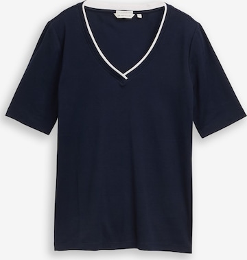 TOM TAILOR T-Shirt in Blau: Vorderseite
