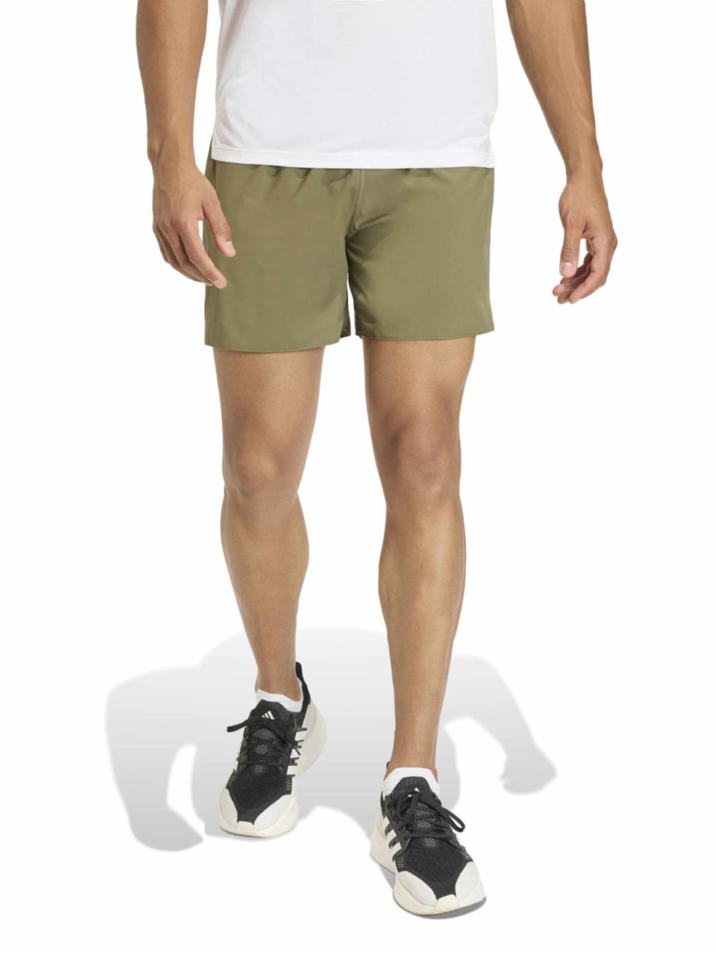 ADIDAS PERFORMANCE - Loosefit Calças de desporto 'ADI365' em verde: frente