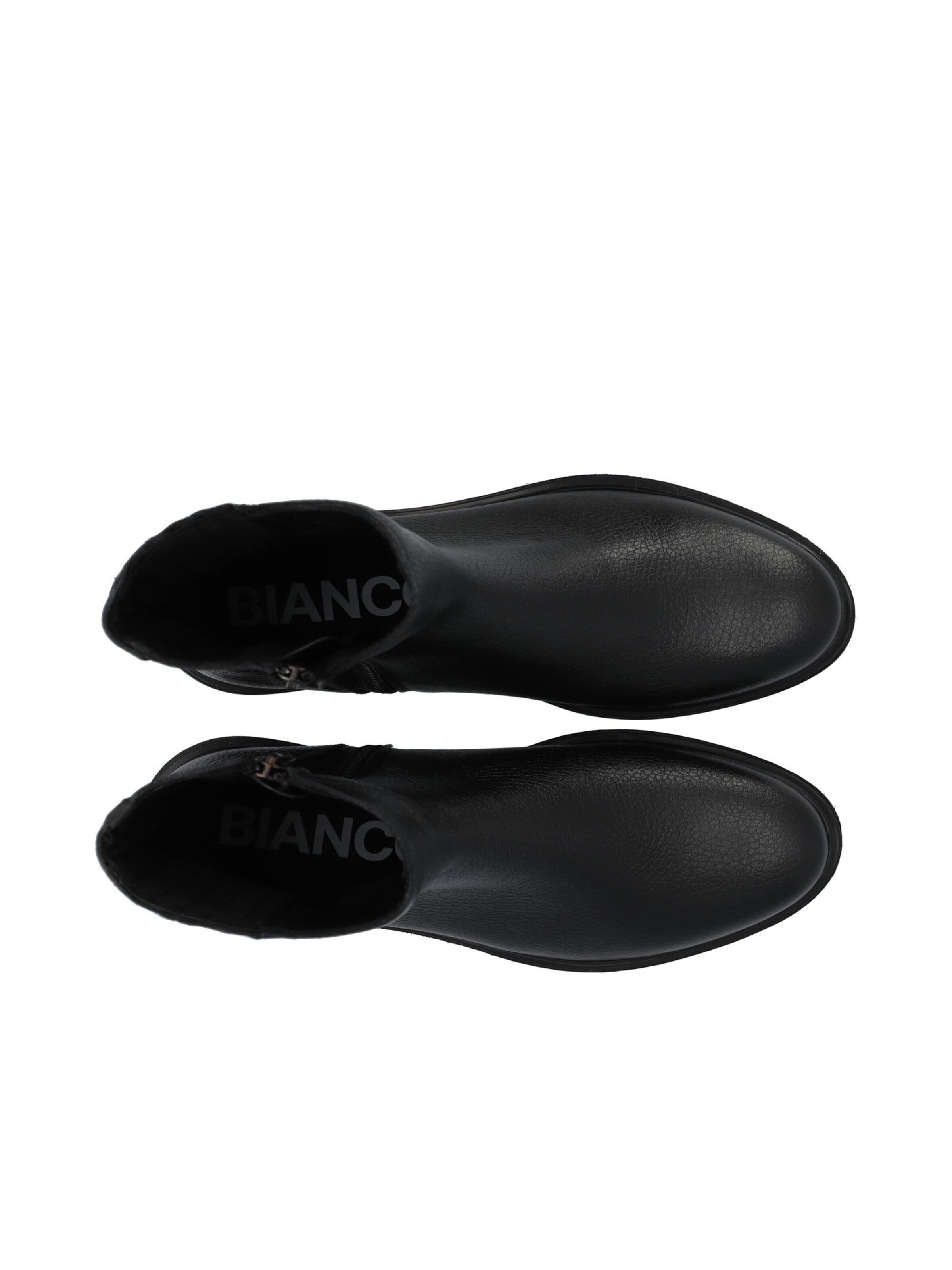 Chelsea Boots 'GINA' Bianco en noir