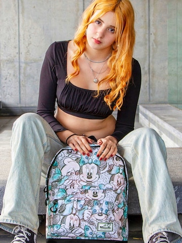 DISNEY Rucksack ' Minnie Mouse ' in Grau: Vorderseite