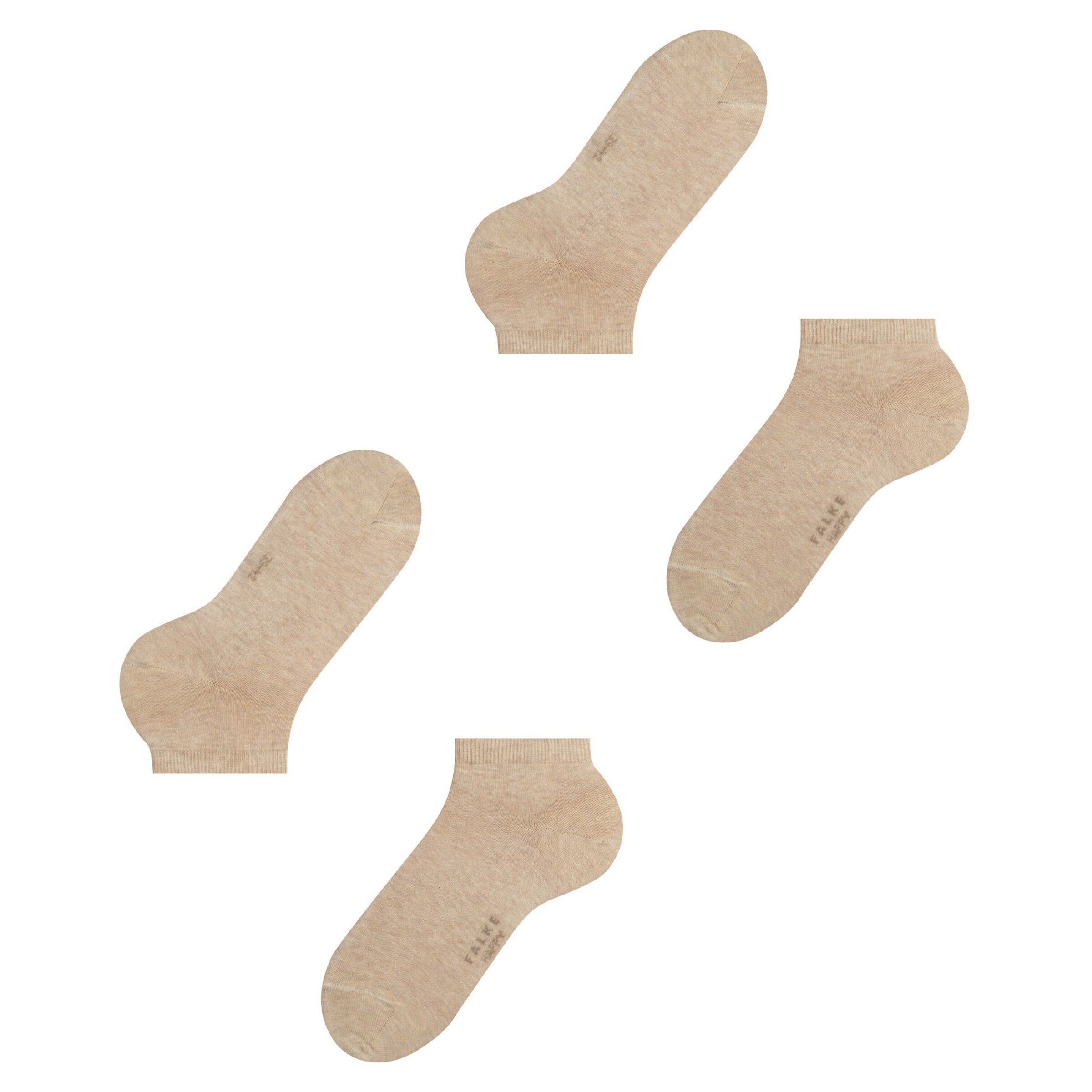 FALKE Socken 'Happy' in Beige
