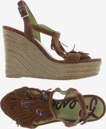 REPLAY Sandals & High-Heeled Sandals in 37 in Brown: front