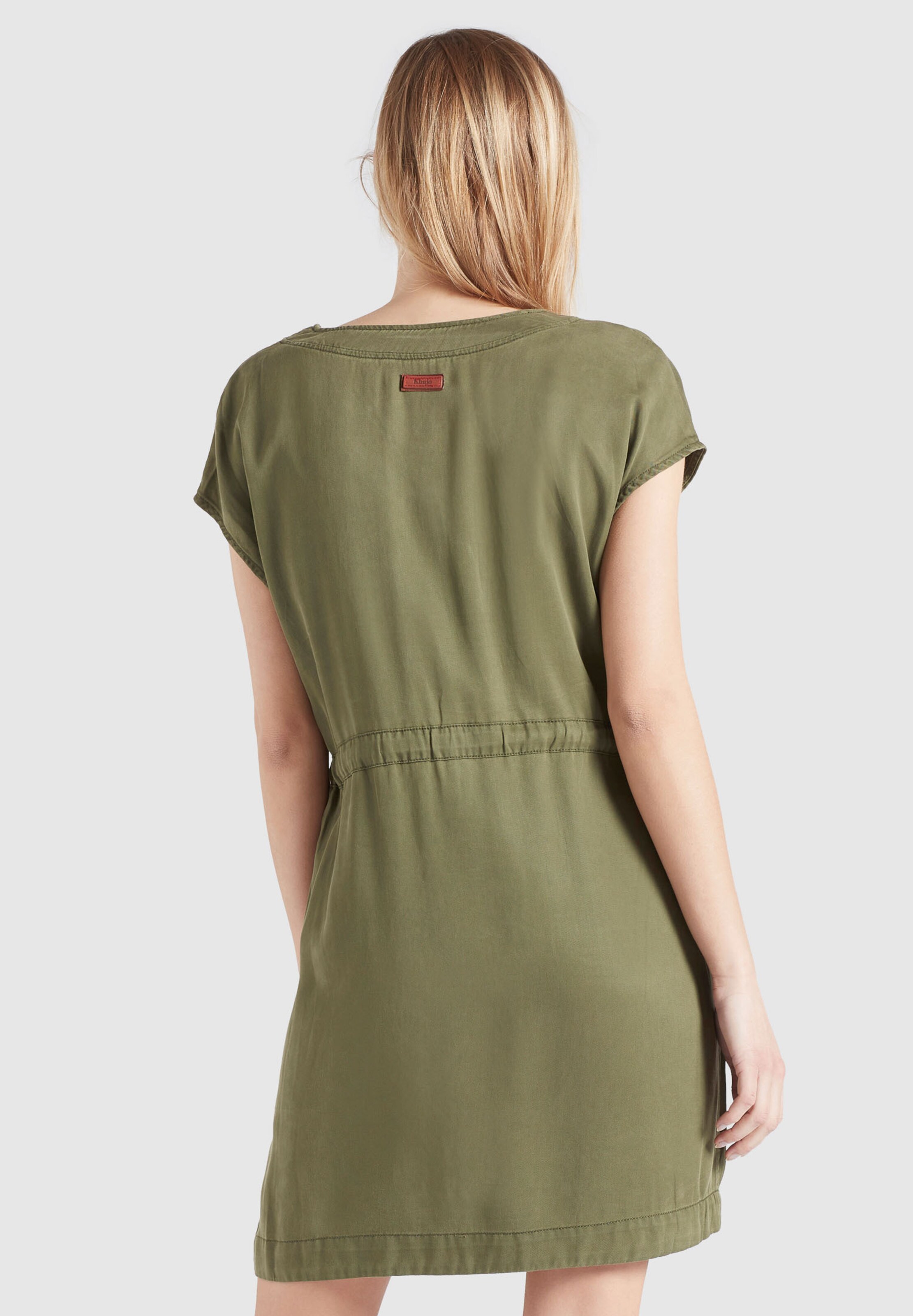 Frauen Große Größen khujo Kleid 'Anneli' in Oliv - BI41842 Frauen Große Größen khujo Kleid 'Anneli' in Oliv - BI41842
