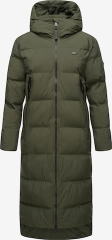 Manteau d’hiver 'Patrise' Ragwear en vert : devant