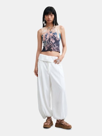Top di Desigual in blu
