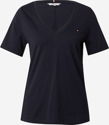 T-shirt TOMMY HILFIGER en bleu : devant