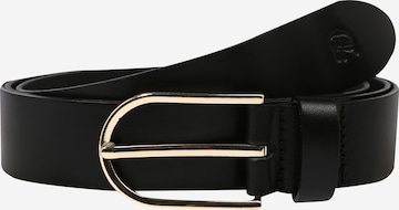 TOM TAILOR DENIM Belt 'Malia' in Black: front