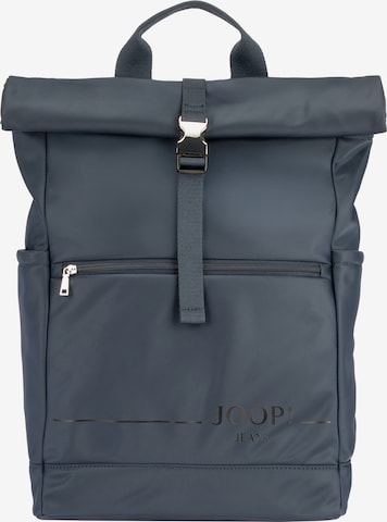 Joop Jeans - Mochila 'Cartello Jarona' em azul: frente