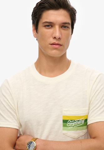 Superdry Bluser & t-shirts 'CALI' i hvid: forside