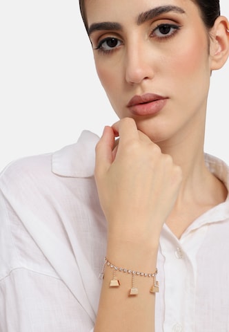 SOHI Armband 'Alison' in Gold: Vorderseite