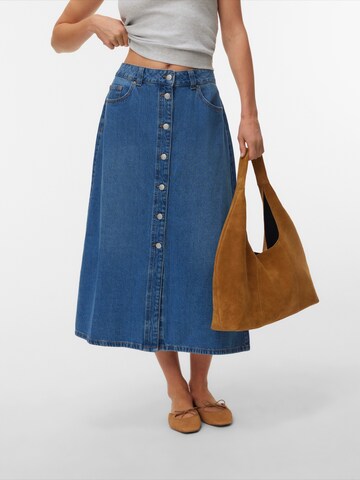 Jupe 'VMBIRKLEY' VERO MODA en bleu : devant