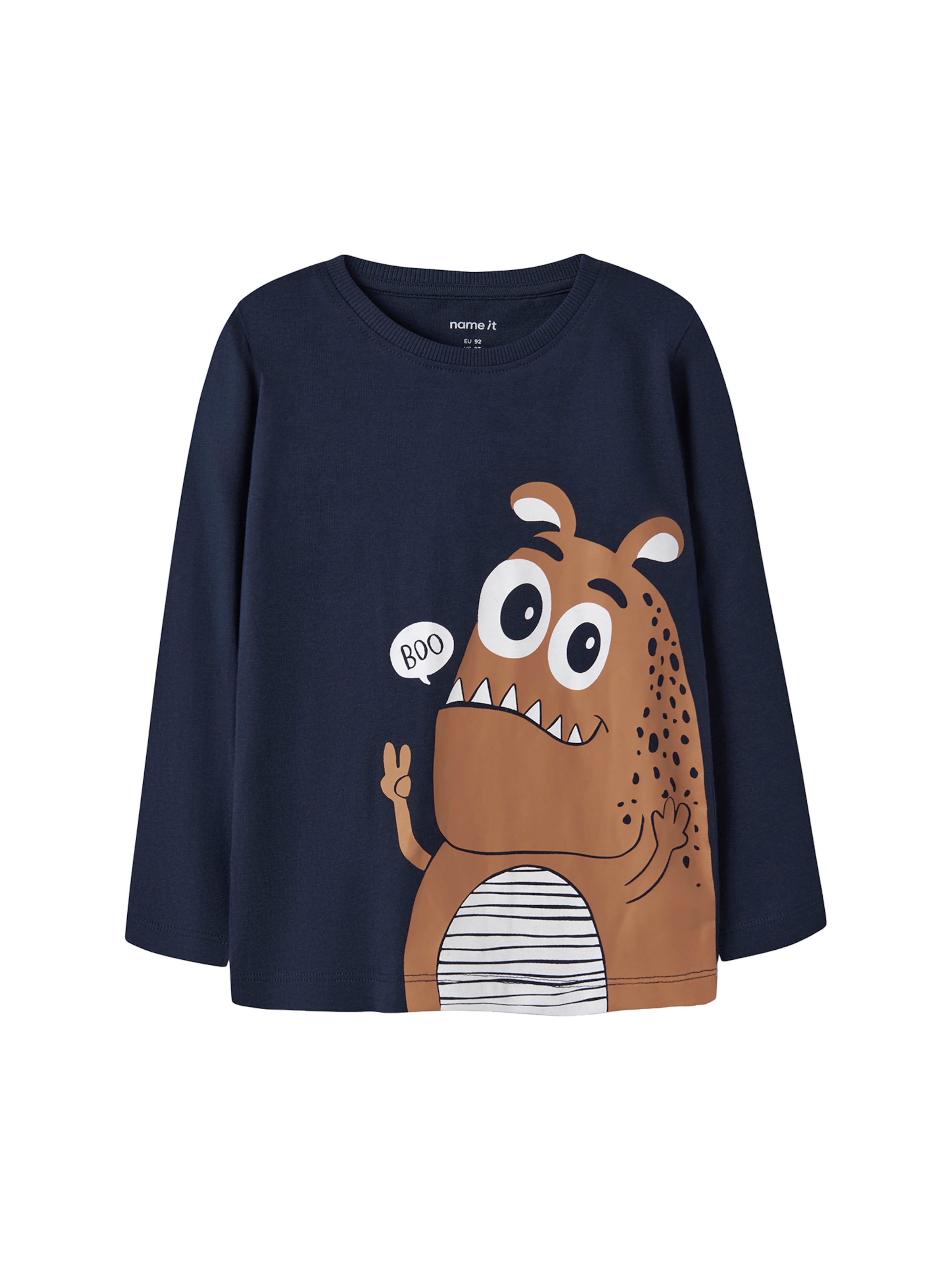 NAME IT Shirt 'NMMNiko' in Beige