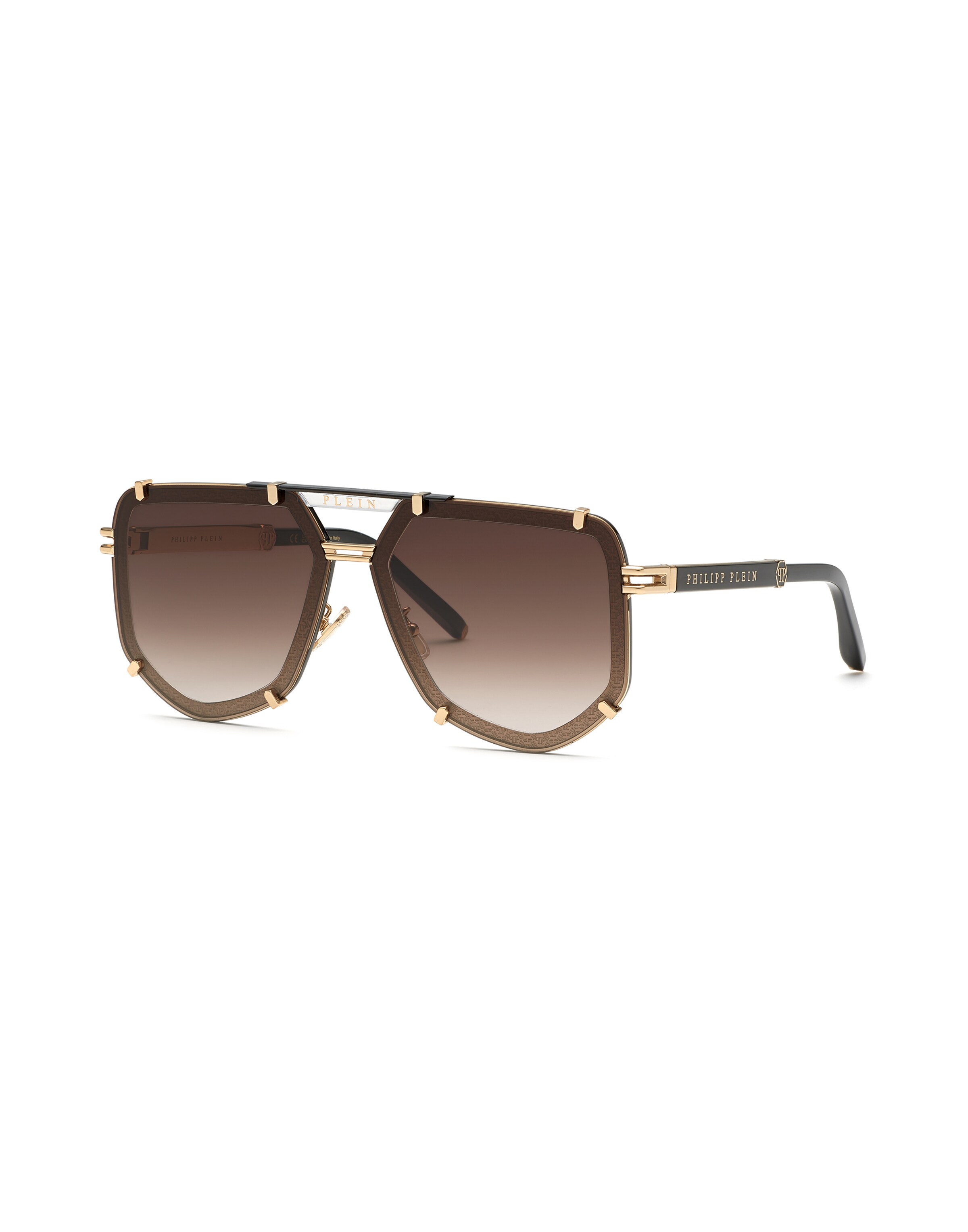 Philipp Plein Sunglasses 'Legacy' in Black: front