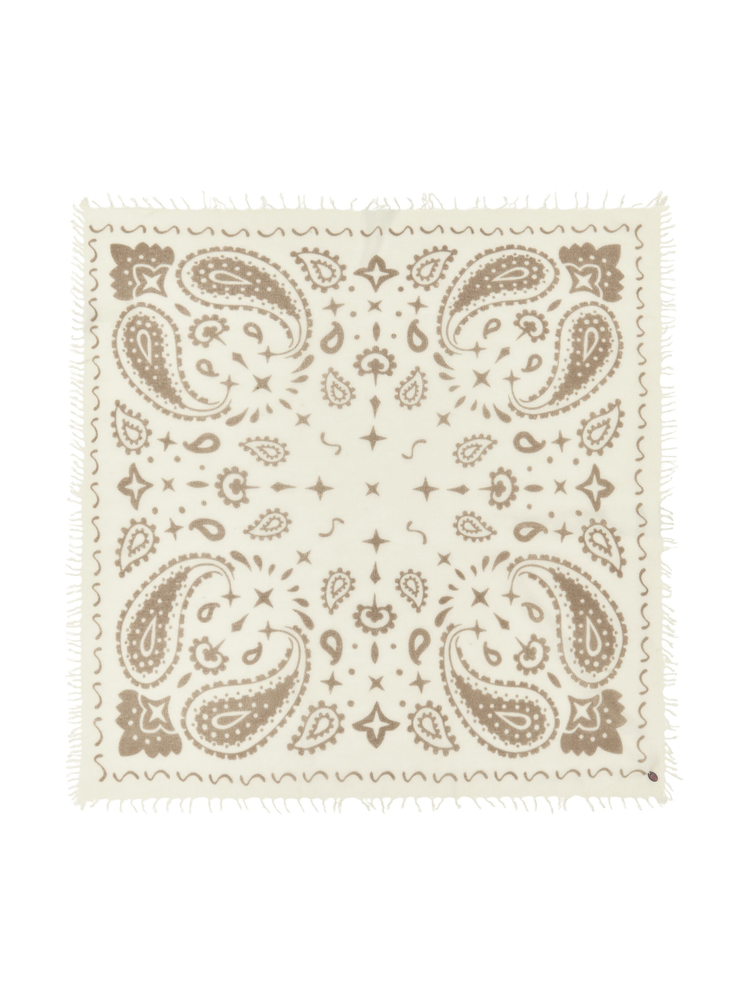 Foulard CODELLO en blanc : devant
