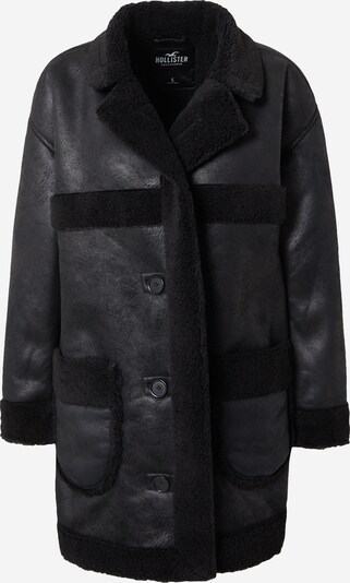 HOLLISTER Manteau d’hiver en noir, Vue avec produit