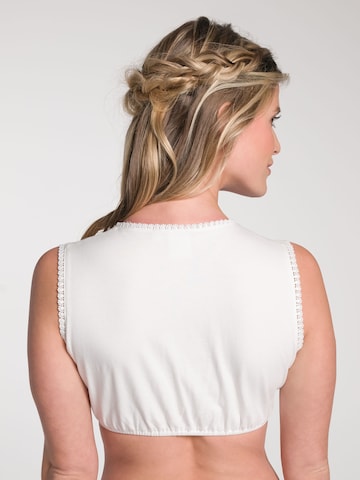 SPIETH & WENSKY - Blusa 'Theresa' en blanco