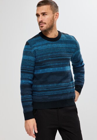 Street One MEN Pullover in Schwarz: Vorderseite