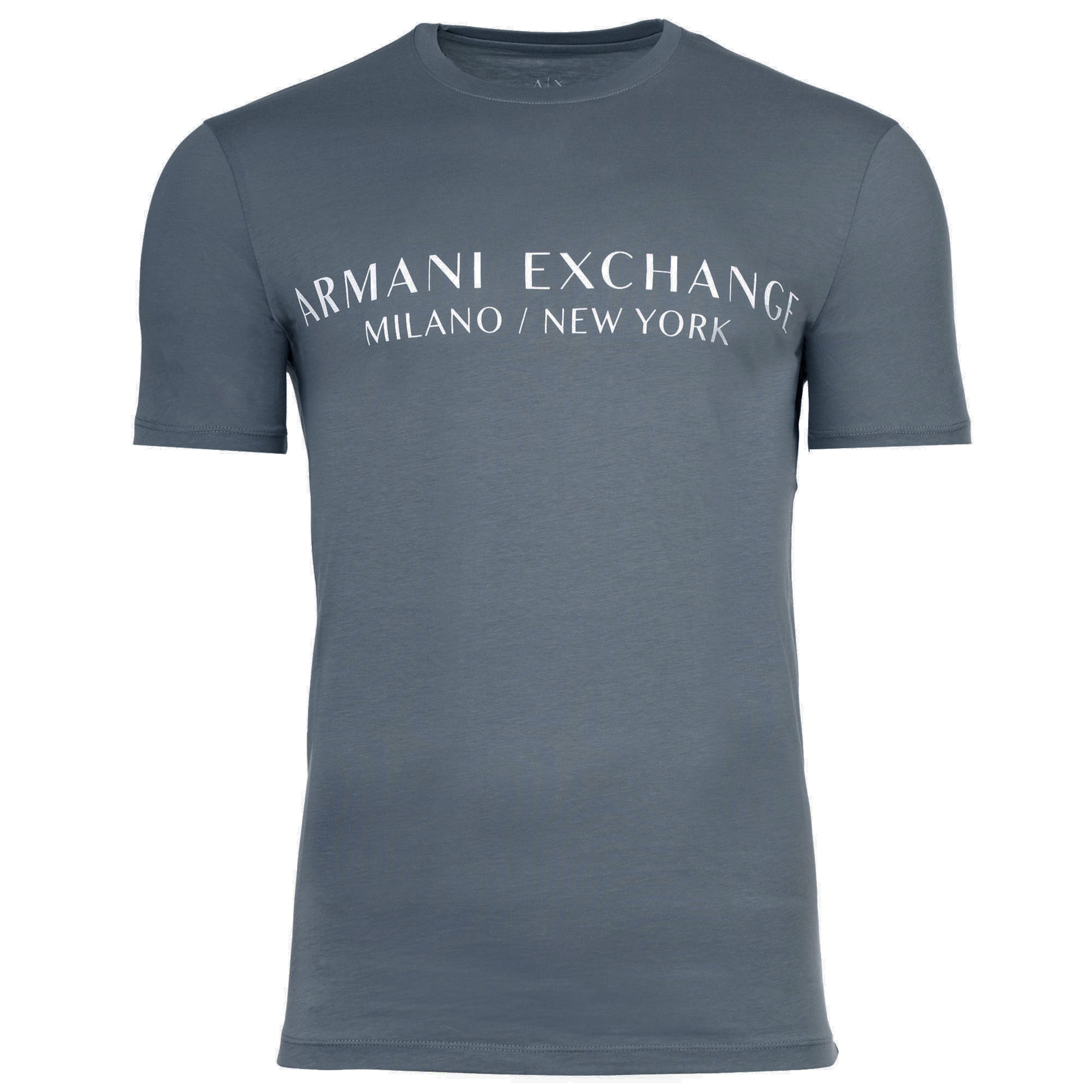 Regular fit Maglietta di ARMANI EXCHANGE in grigio: frontale