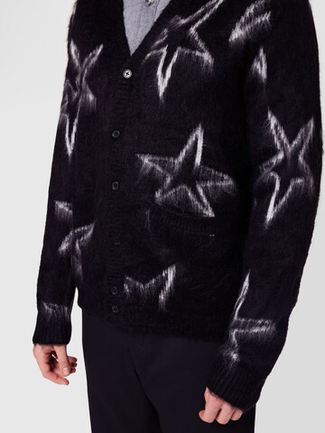 Obey Knit Cardigan 'Slint' in Black