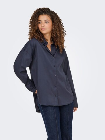 Camicia da donna 'ONLOregon' di ONLY in grigio: frontale