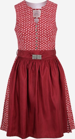 MARJO Dirndl 'Whitney' in Roze: voorkant