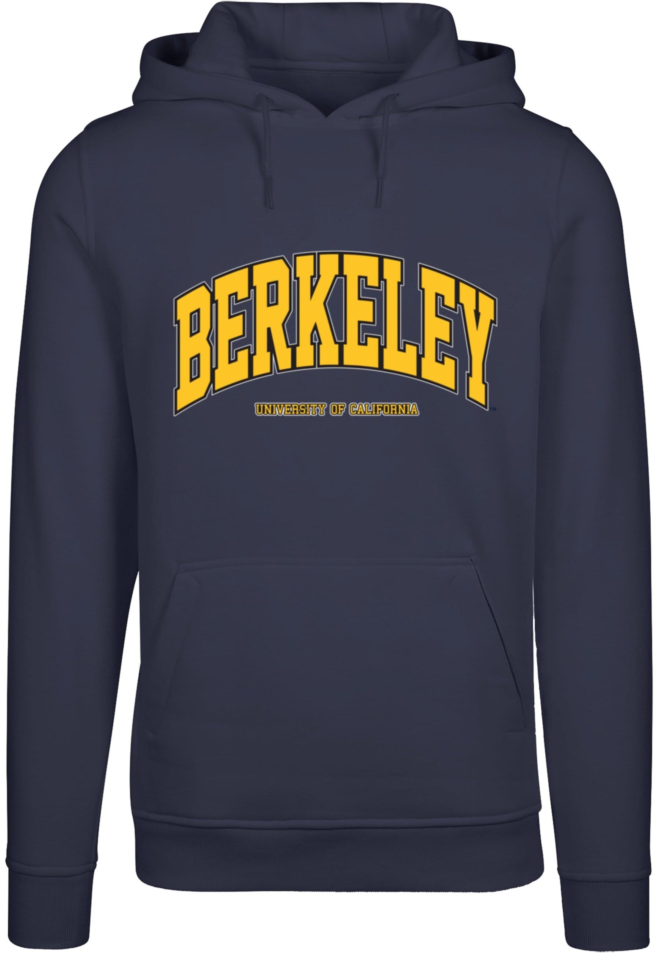 Merchcode Sweatshirt 'Berkeley University' in Blue: front