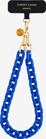 Protection pour Smartphone 'TOKIO' Cheeky Chain Munich en bleu : devant