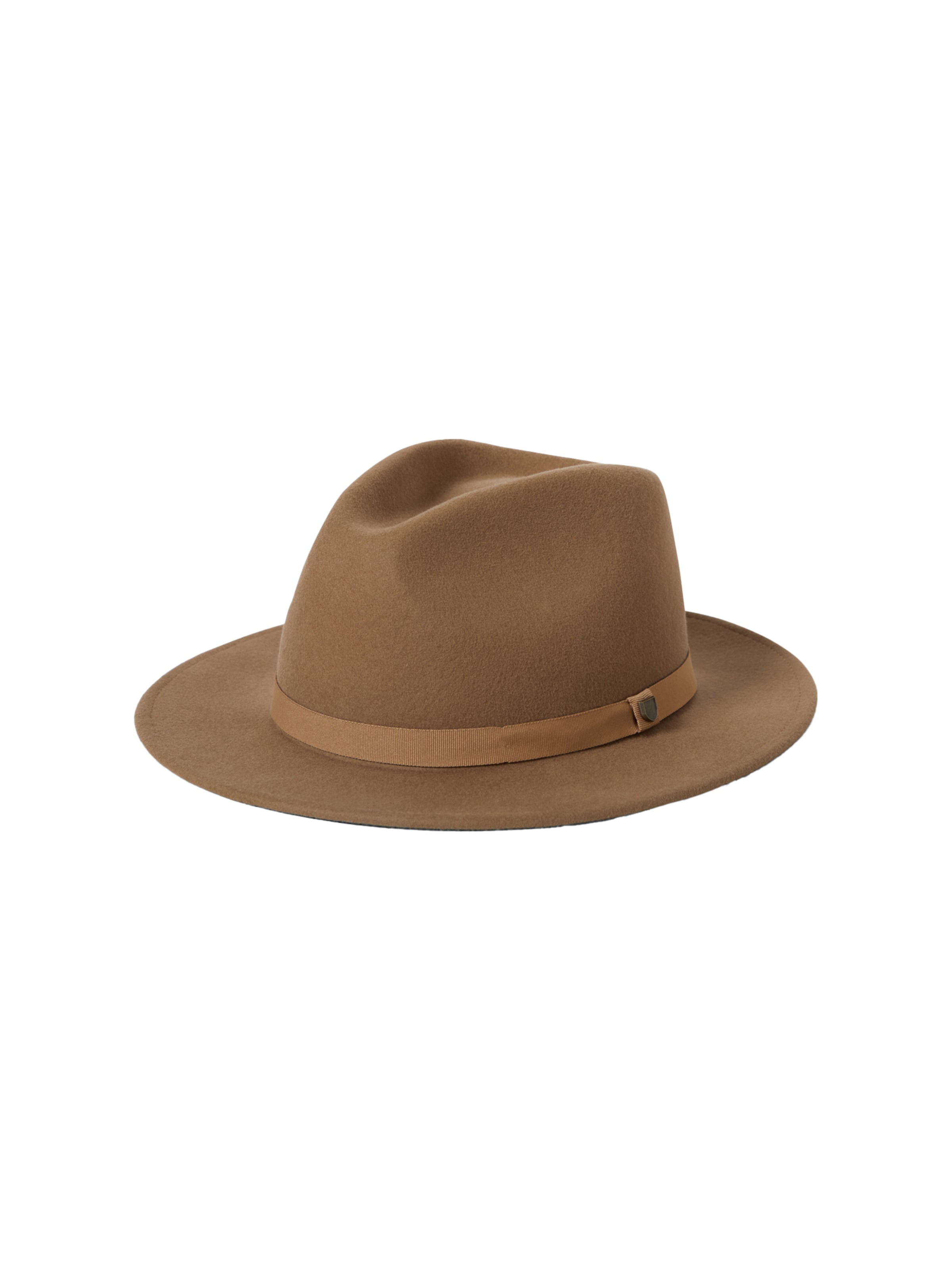 Brixton Hat 'MESSER' i brun: forside