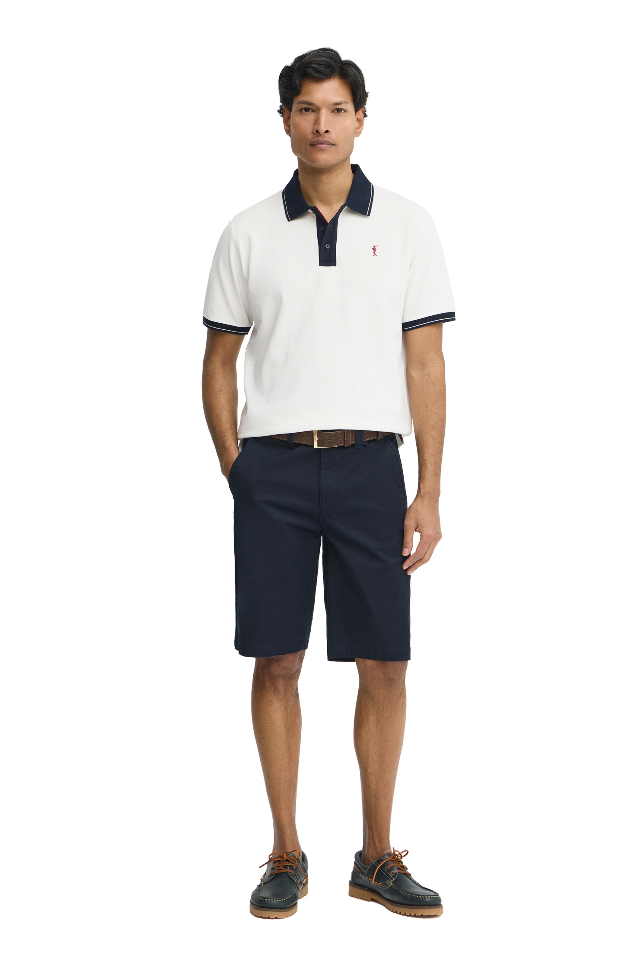 Polo Club Shirt in White