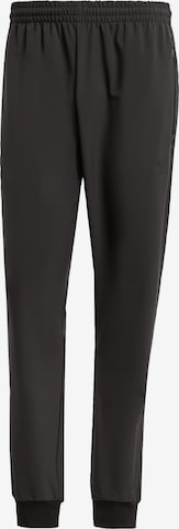 ADIDAS ORIGINALS Tapered Housut 'Bonded SST Track' värissä musta: etupuoli