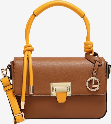 L.CREDI Handbag 'IBEN' in Beige: front