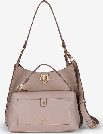 U.S. POLO ASSN. Handtas in Zwart: voorkant