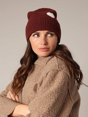 Deeluxe Muts 'Lola' in Rood: voorkant