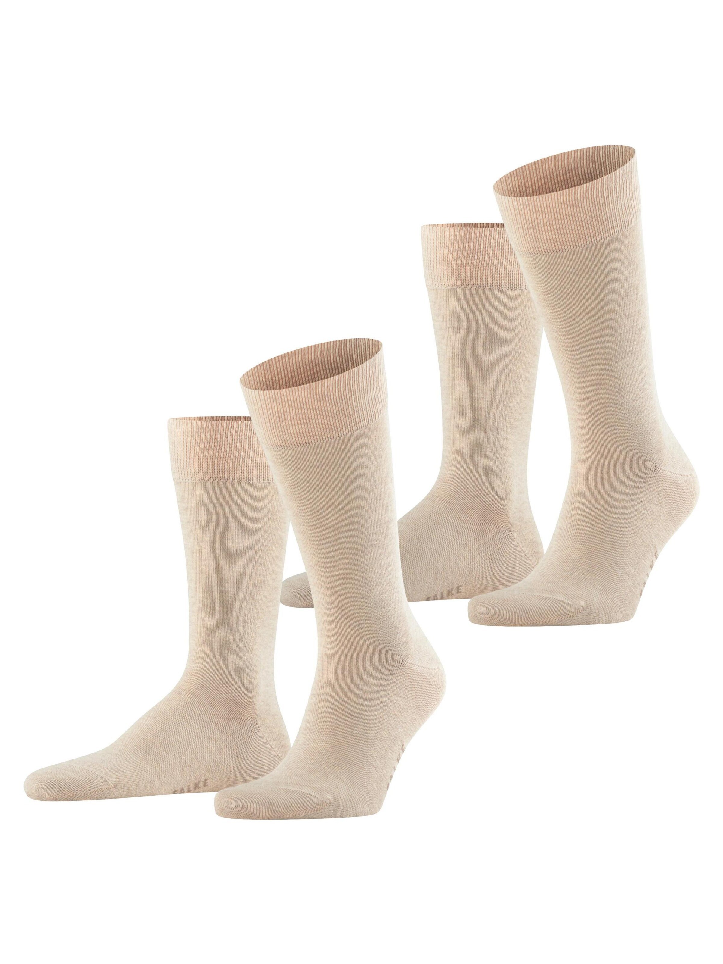 FALKE Socken 'Happy 2-Pack'‌‌‌‌‌‌‌‌‌‌ in Beige: Vorderseite
