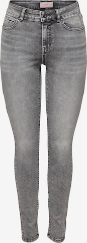 ONLY Skinny Fit Дънки 'Wauw' в сиво: отпред