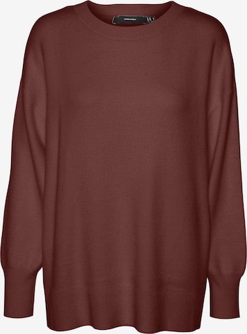 Pull-over 'VMNancy' VERO MODA en marron : devant