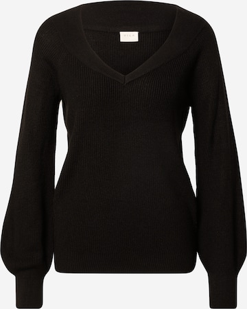 VILA - Pullover 'Myntani' em preto: frente