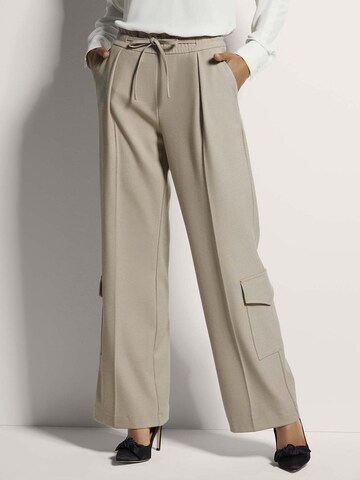 Loosefit Pantalon cargo MADELEINE en beige : devant