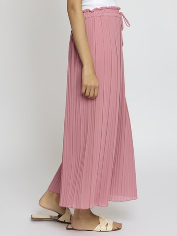 Lilavie Wide leg Broek 'Kimm' in Roze