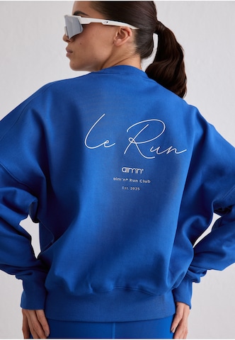 Aim'n - Sweatshirt de desporto 'Le Run' em azul