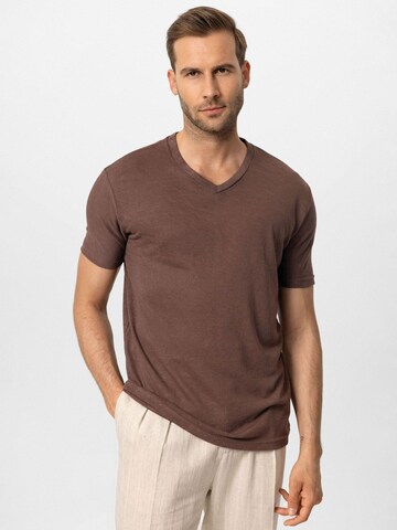 Antioch - Camisa 'Marcello' em castanho: frente