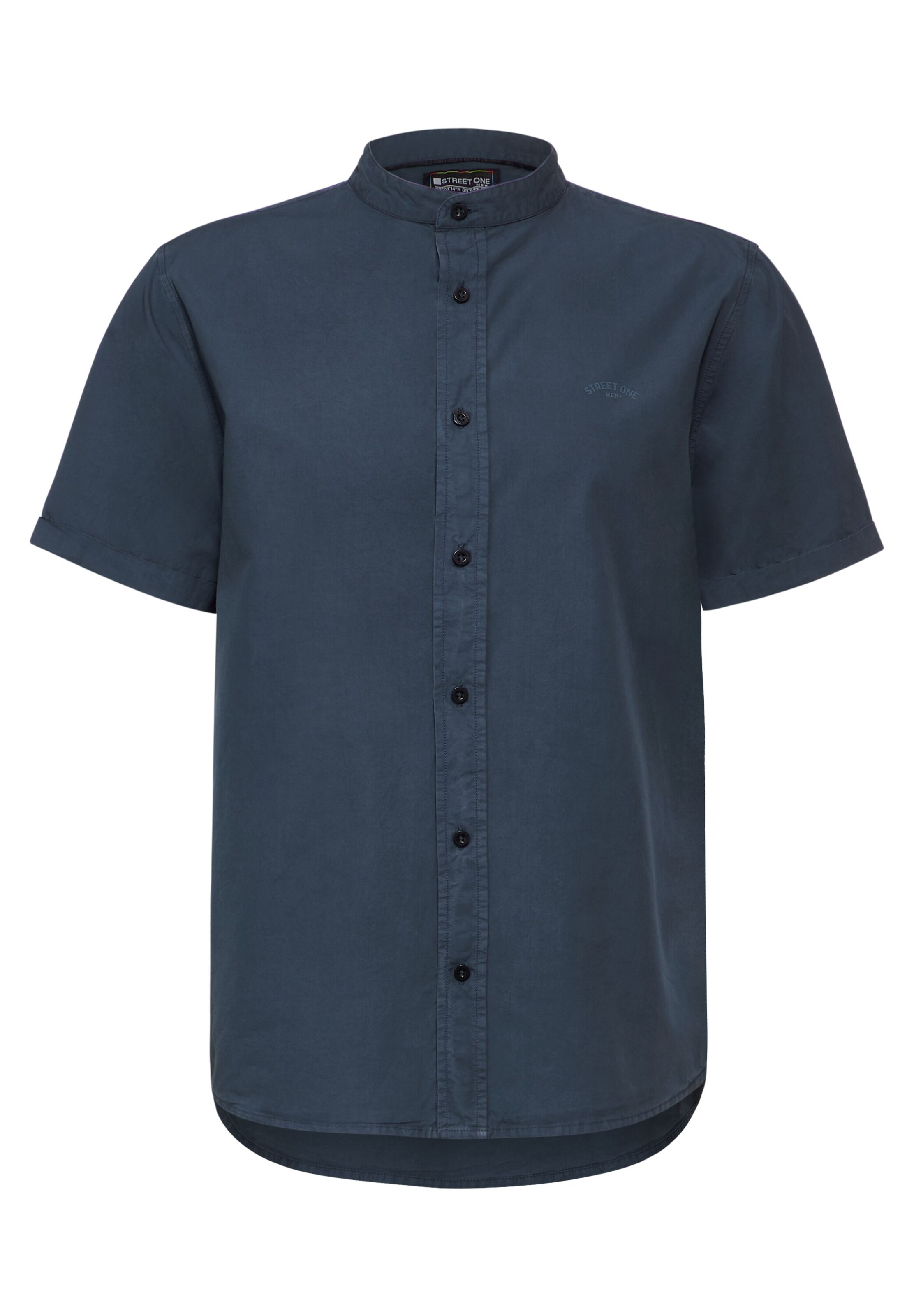 Street One MEN Button Up Shirt in Blue: front