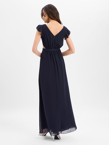 Marie Lund Evening Dress in Blue