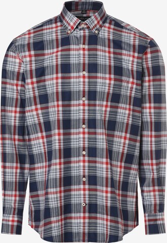 Andrew James Regular fit Button Up Shirt in Blue: front