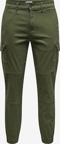 Only & Sons Jeans 'Carter Life' in Green: front