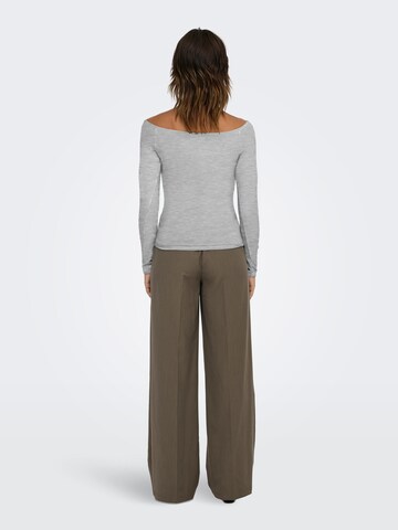 ONLY Shirt 'ONLGlamour' in Grey
