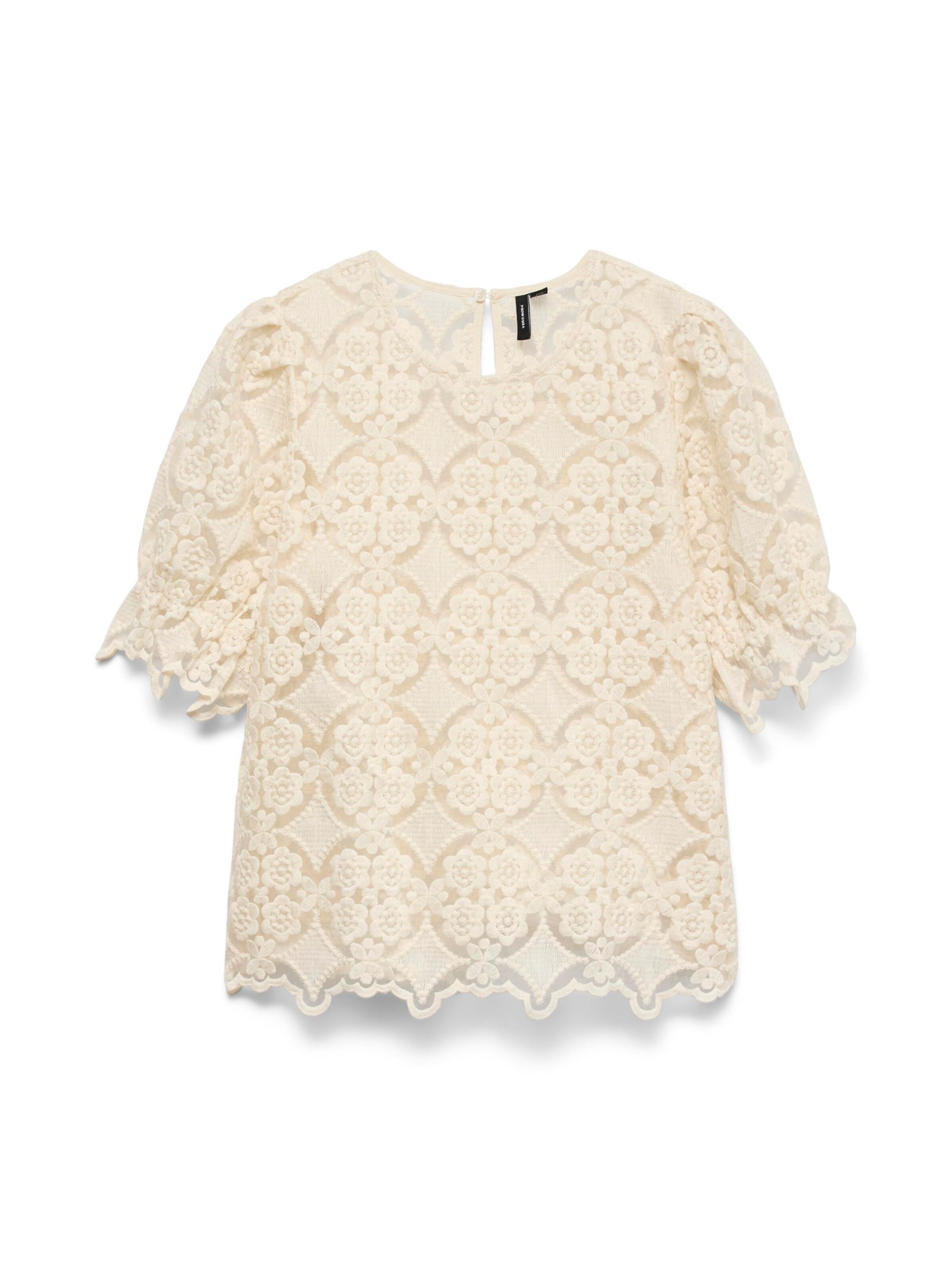 VERO MODA Bluse 'VMDinna' in Weiß: Vorderseite