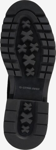 Bocanci cu șireturi de la G-Star RAW pe negru