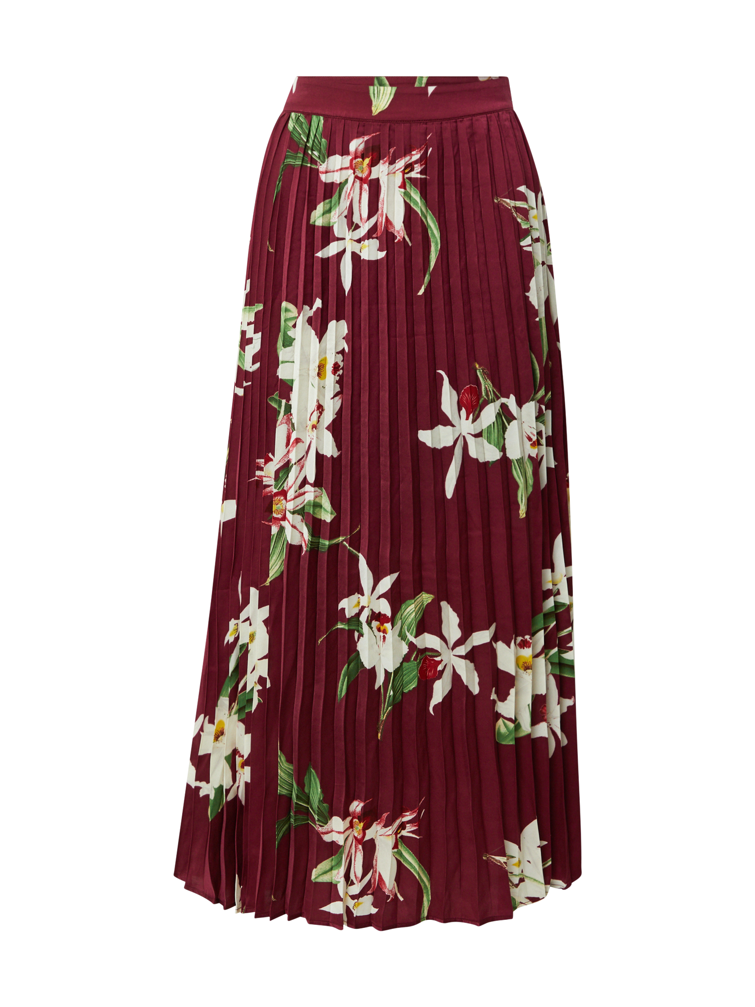 PzJ9T Ekskluzywne Guido Maria Kretschmer Collection Spódnica Laura w kolorze Bordowym 