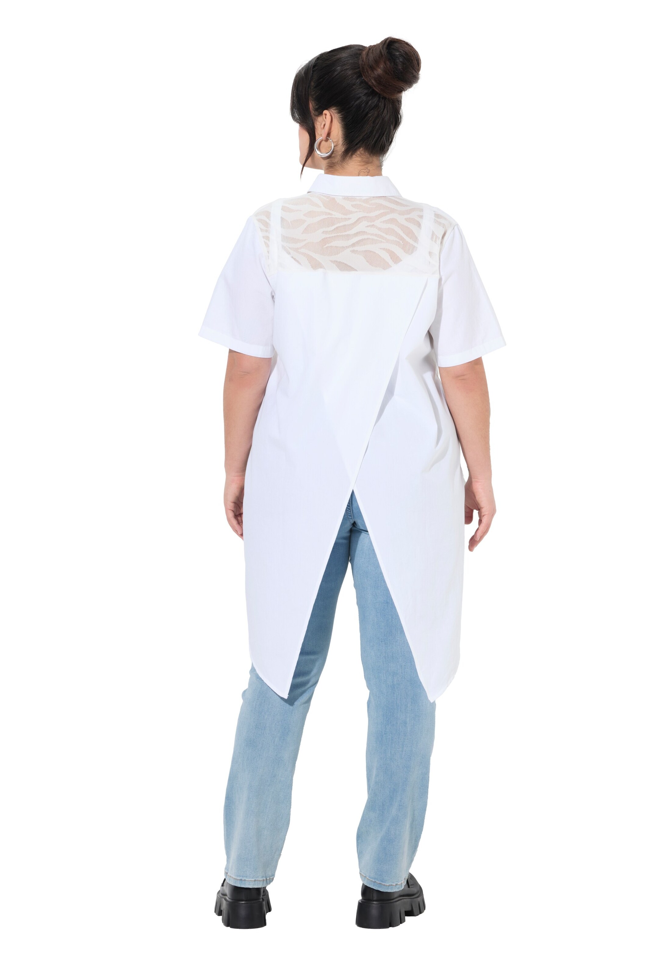 Angel of Style Blouse in Wit